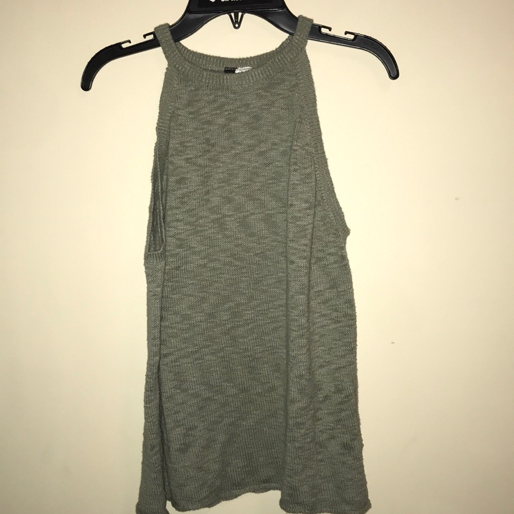 Army green halter too